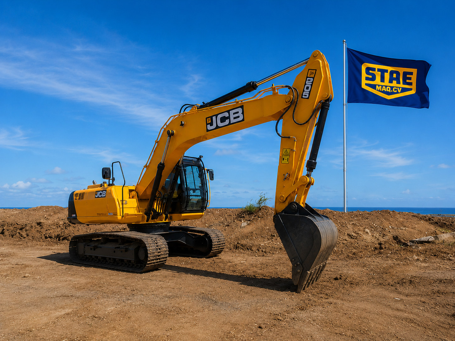 Escavadora JCB 205