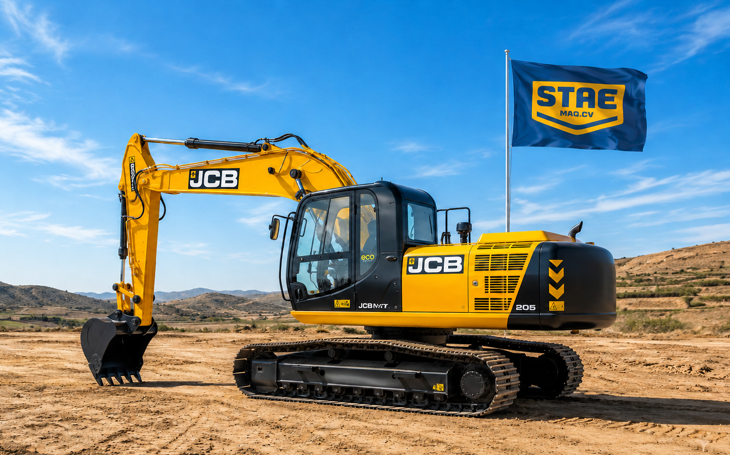 Escavadora JCB 205 (cópia)